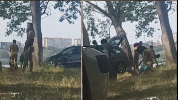 VIDEO! Episod șocant în Tulcea. Mamă cu chip de Diavol! Ce a fost în stare să-i facă propriului copil