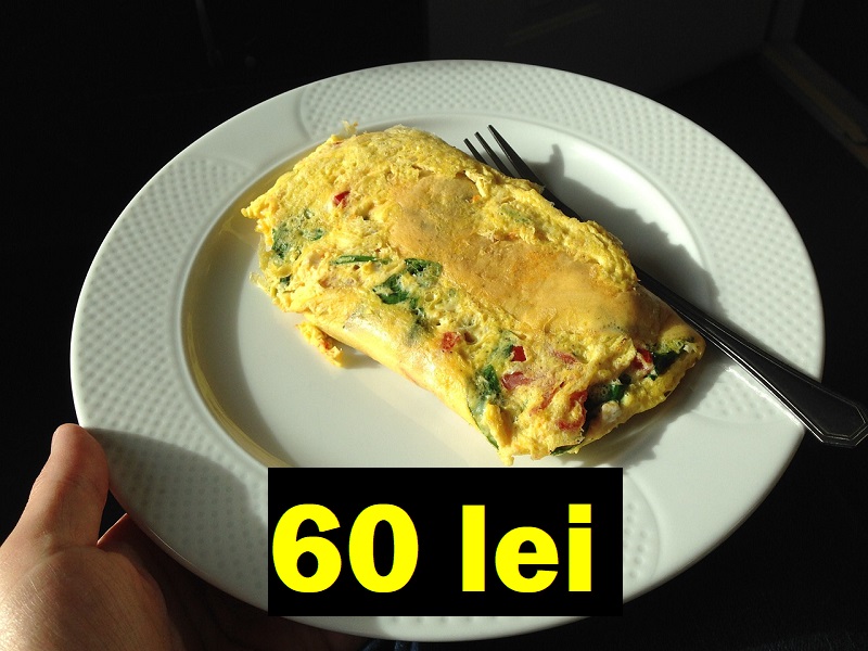 60 lei o omletă şi o salată la mare? Replică virală a unui ministru din Guvernul Orban