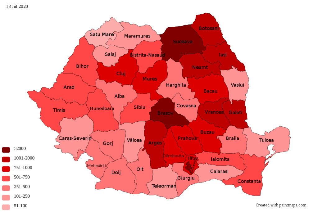 Un nou focar în România. Peste 15 cazuri confirmate