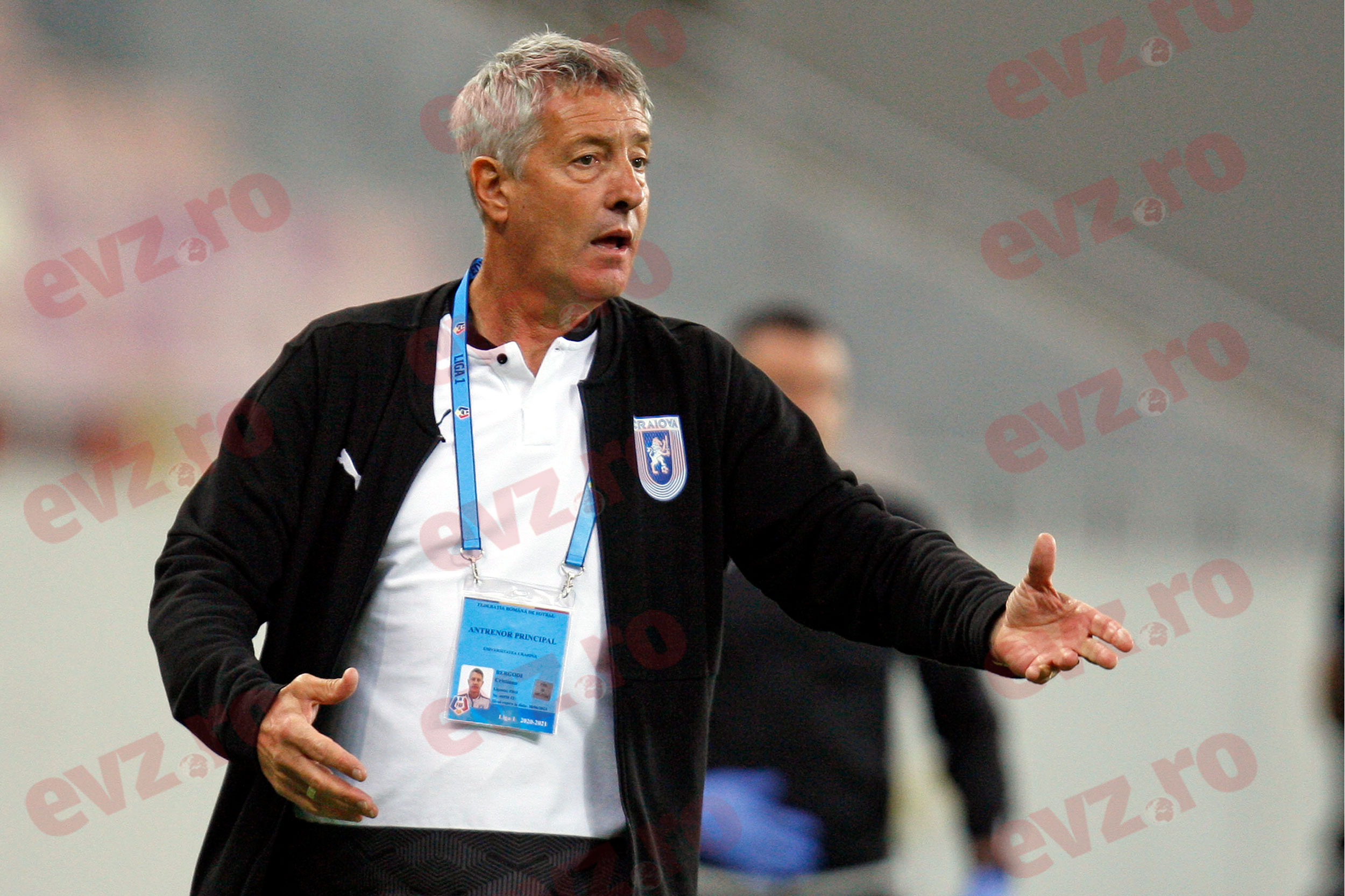 Cristiano Bergodi, primele explicații după scandalul de pomină făcut la derby-ul Clujului