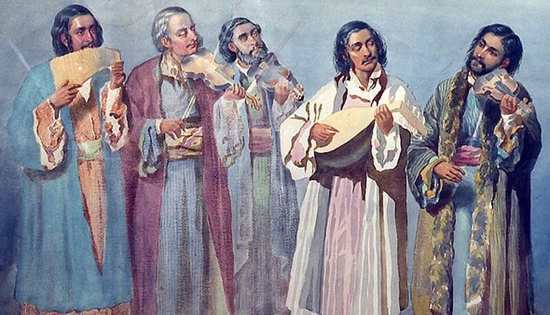 Caraghiozul și meterhaneaua îi distrează pe membrii elitei bucureștene