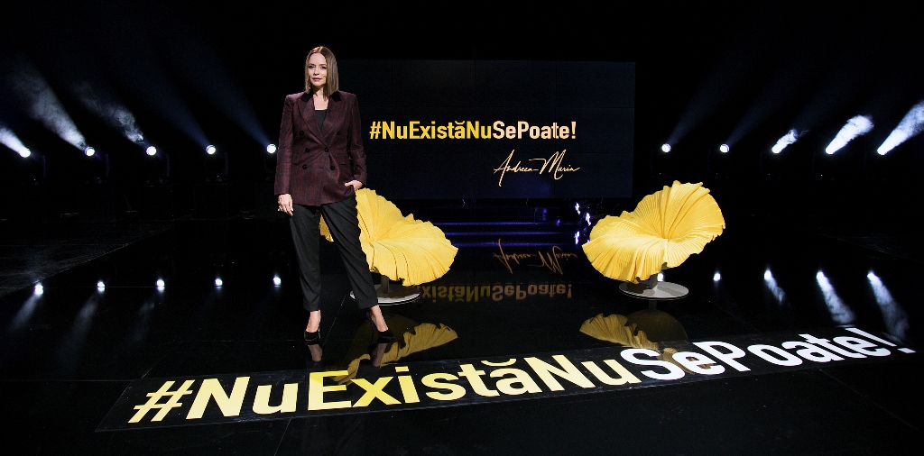 andreea marin Nu exista nu se poate platou