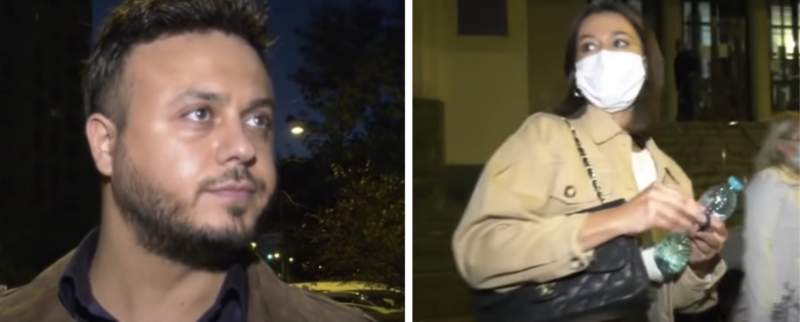 Gabi Bădălău și Claudia Pătrașcu și-au aruncat iarăși săgeți otrăvite. Scandal cu vorbe grele în fața tribunalului