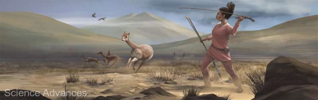 Armele femeii-vânător de acum 9000 de ani
