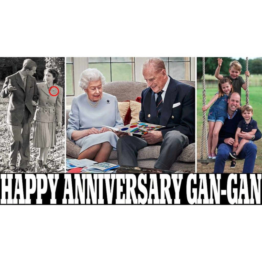 A 73-a aniversare a căsătoriei Reginei Elisabeta a II-a cu Prințul Philip