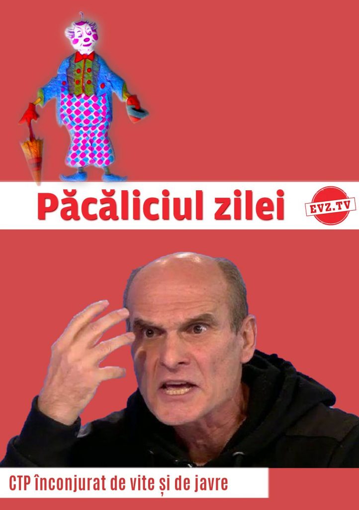 Păcăliciul zilei. Cristian Tudor Popescu, înconjurat de vite și de javre