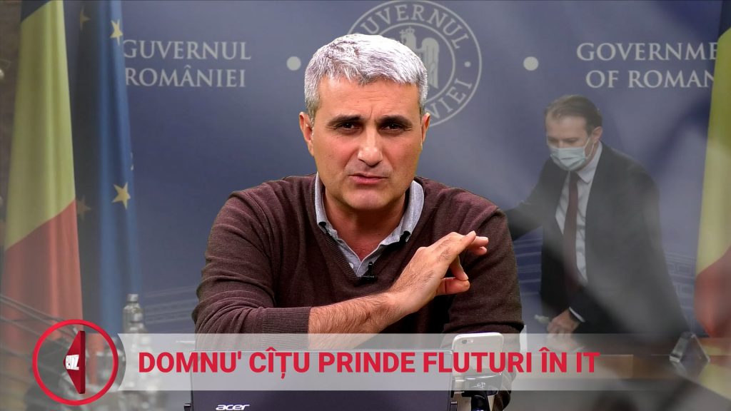 EVZ Play. Domnu' Cîțu prinde fluturi în IT