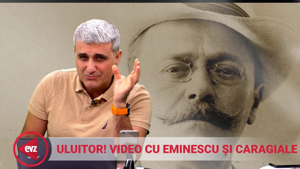 EVZ Play. Videoeditorial cu Turcescu: Uluitor. Video cu Eminescu și Caragiale
