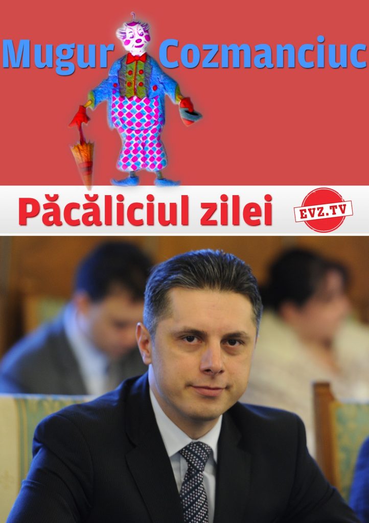 Păcăliciul zilei. Mugur Cozmanciuc, păcăliciul penal iubitor de anticorupție