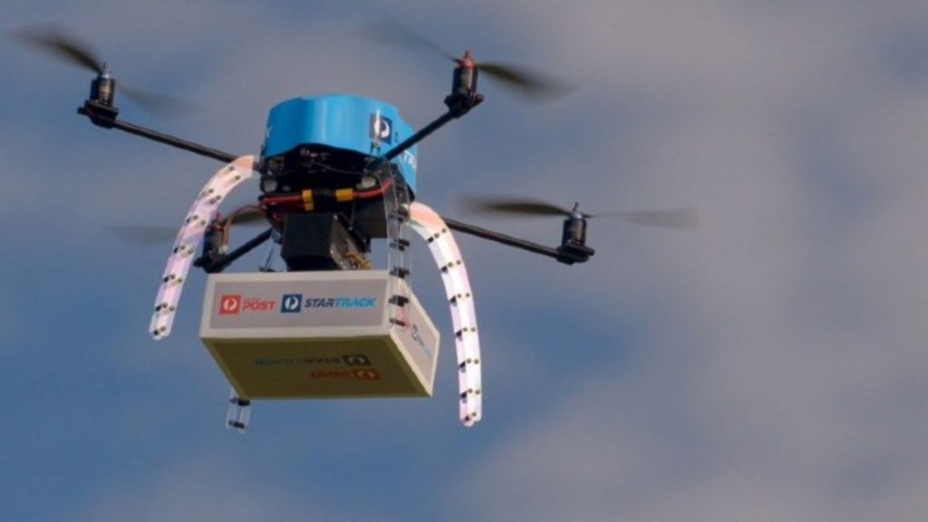 Vom avea colete livrate cu dronele și vom plăti cu criptomonede. O companie de curierat promite