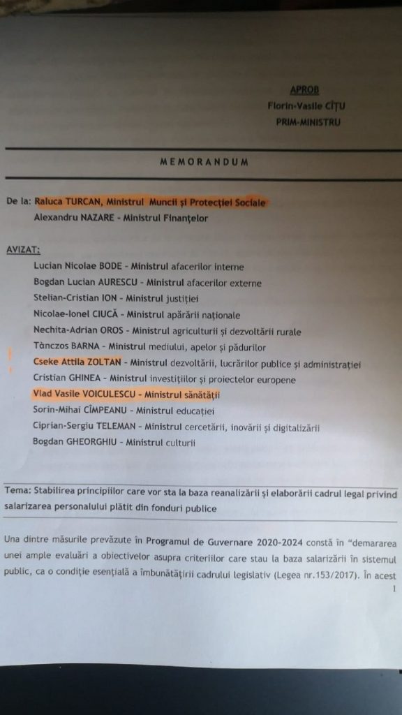 Mirel Curea demontează afirmațiile ministrului Vlad Voiculescu și prezintă dovada. „Ați înțeles ce scrie în el?”