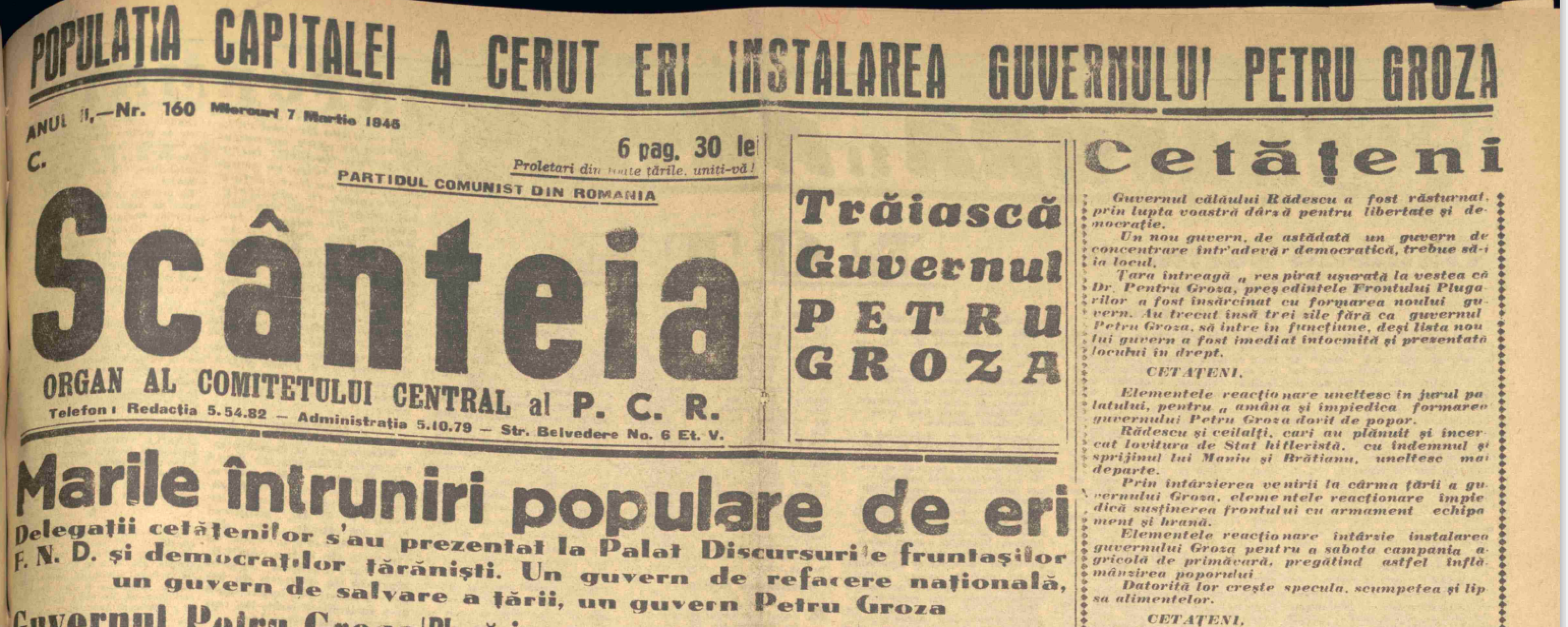 Scînteia lui Dej despre asasinarea lui Kennedy: trezeşte suspiciune că forţe politice sumbre au fost implicate în asasinarea preşedintelui şi apoi în uciderea asasinului.