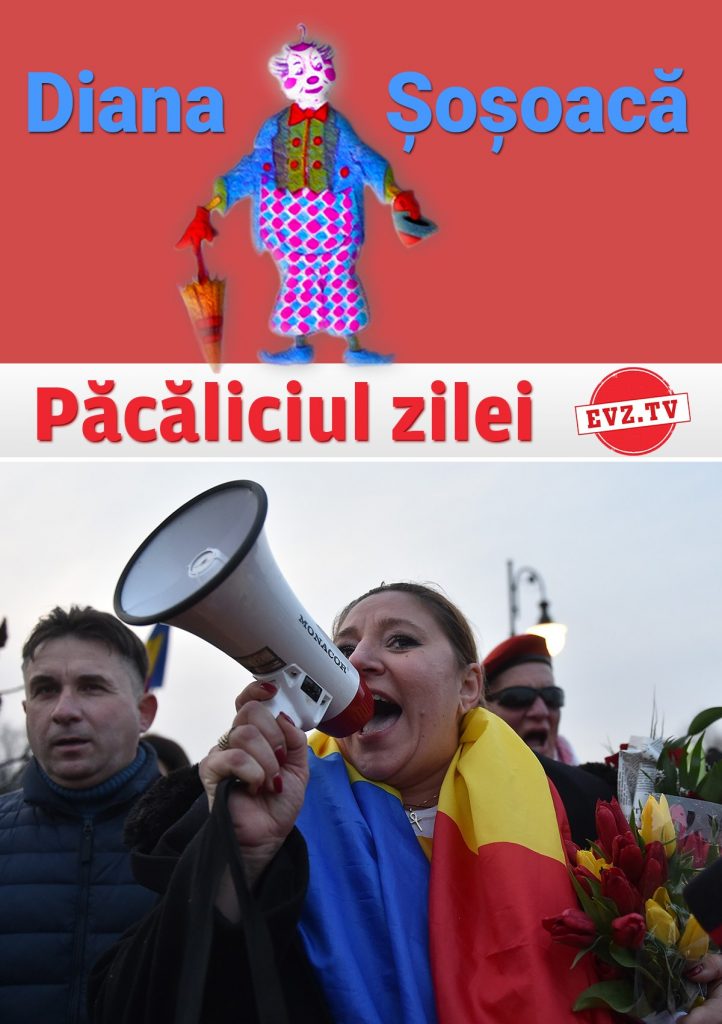Diana Șoșoacă, un deșănțat păcălici rusofil
