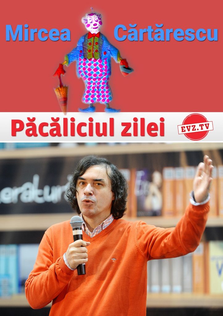 EVZ Play. Cărtărescu, un păcălici care îi cere nevestei voie să o facă pe eroul