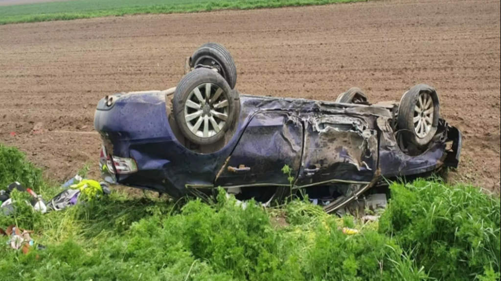 Accident GRAV în prima zi de Paște. Un bebeluș de 8 luni și mama lui au ajuns la spital