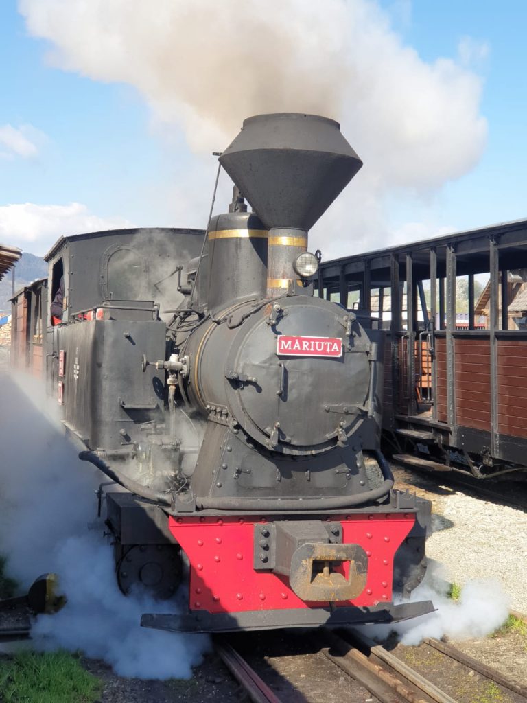 Mocănița din Suceava a sărit de pe șine în urma unui accident. Trenul era plin cu turiști