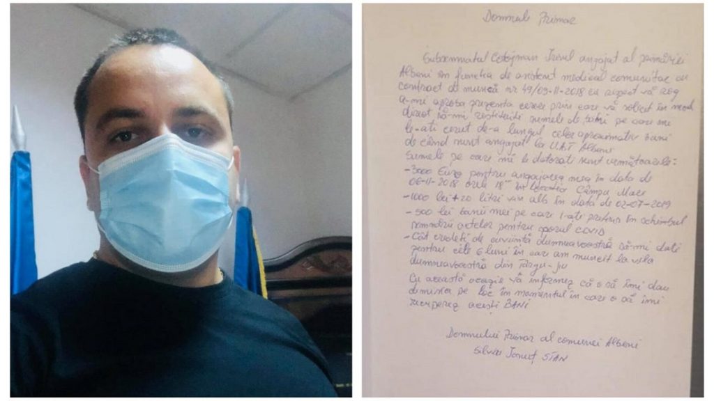 Un angajat al primăriei își vrea șpaga înapoi. Cerere uluitoare înaintată în mod oficial. VIDEO