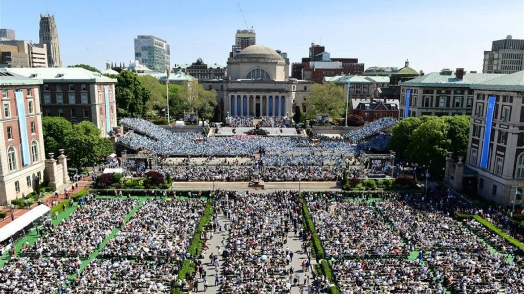 Universitatea Columbia anunță că sancționează 80 de studenți pentru proteste pro-Hamas