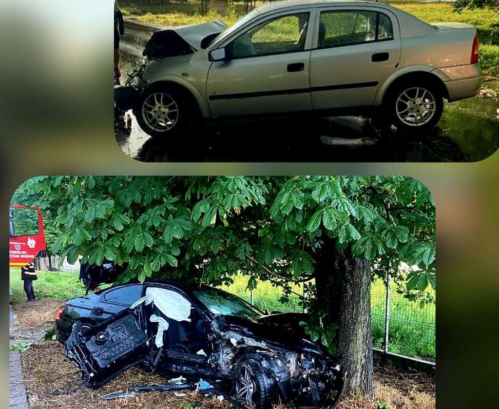 Accident grav în Bolintin Vale. O femeie a rămas încarcerată