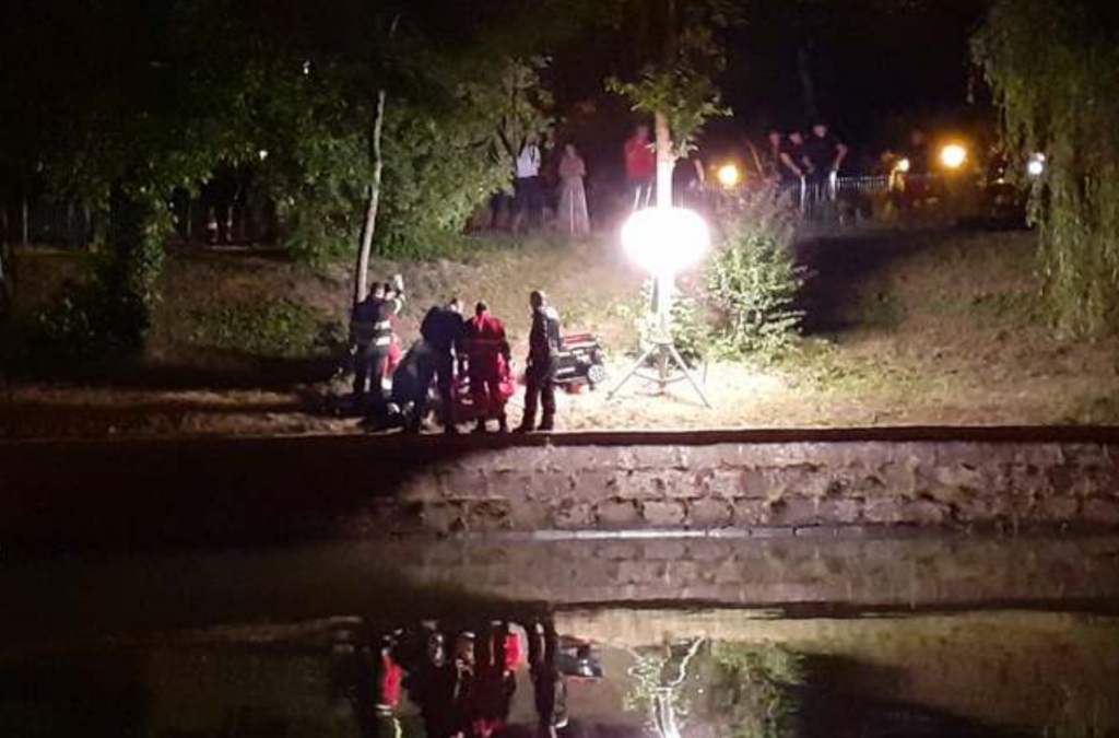 Desfășurare impresionantă de forțe la Timișoara, după ce un bărbat a intrat să înoate în Bega și nu a mai ieșit la suprafață