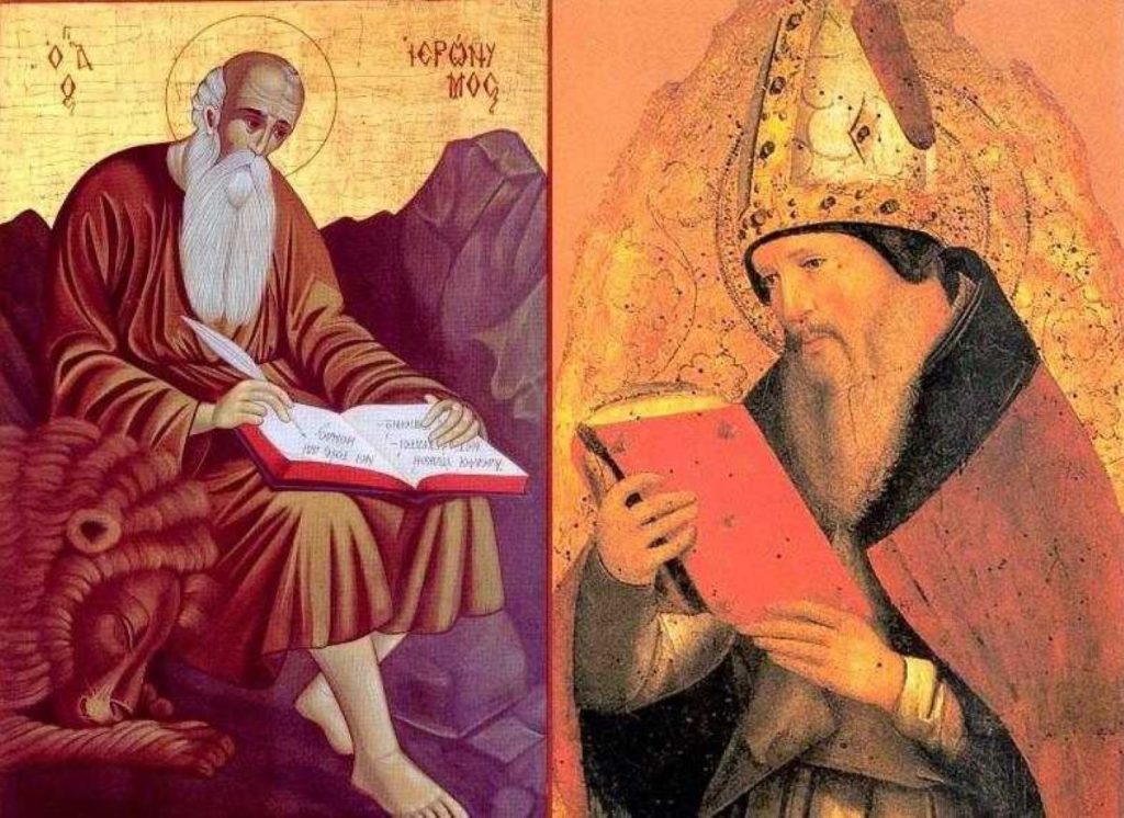 Augustin și Ieronim - Calendar creștin ortodox: 15 iunie