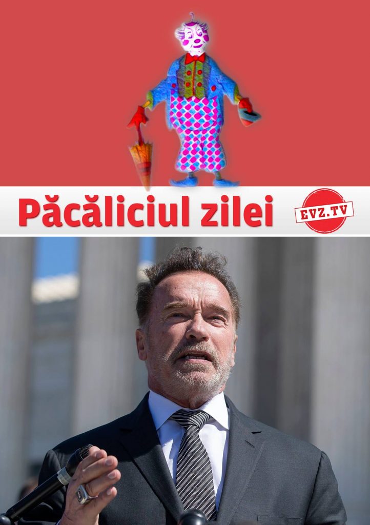 Schwarzenegger, un păcălici al asasinilor de copii. VIDEO