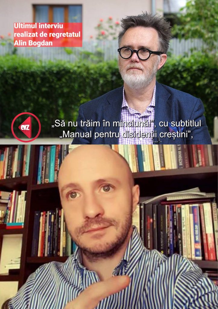 Ultimul interviu realizat de regretatul nostru coleg, Alin Bogdan