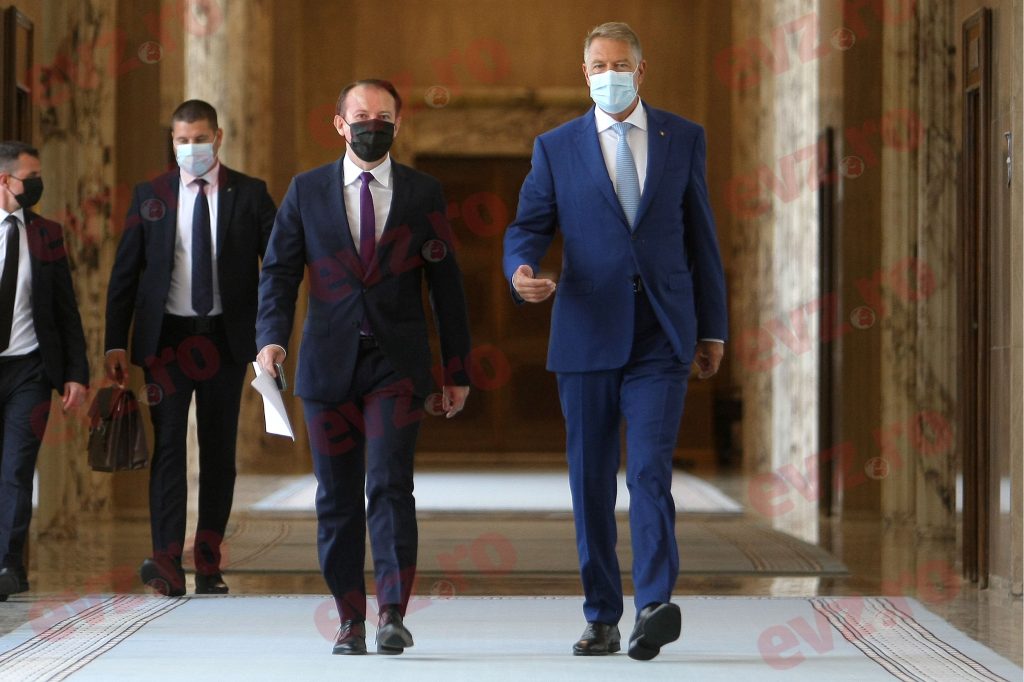 Întâlnire de grad zero între președintele Klaus Iohannis și premierul Florin Cîțu. UPDATE