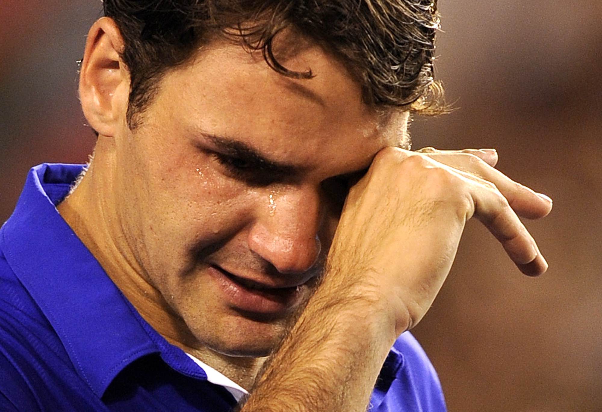 Roger Federer, în lacrimi la intrarea în Hall of Fame