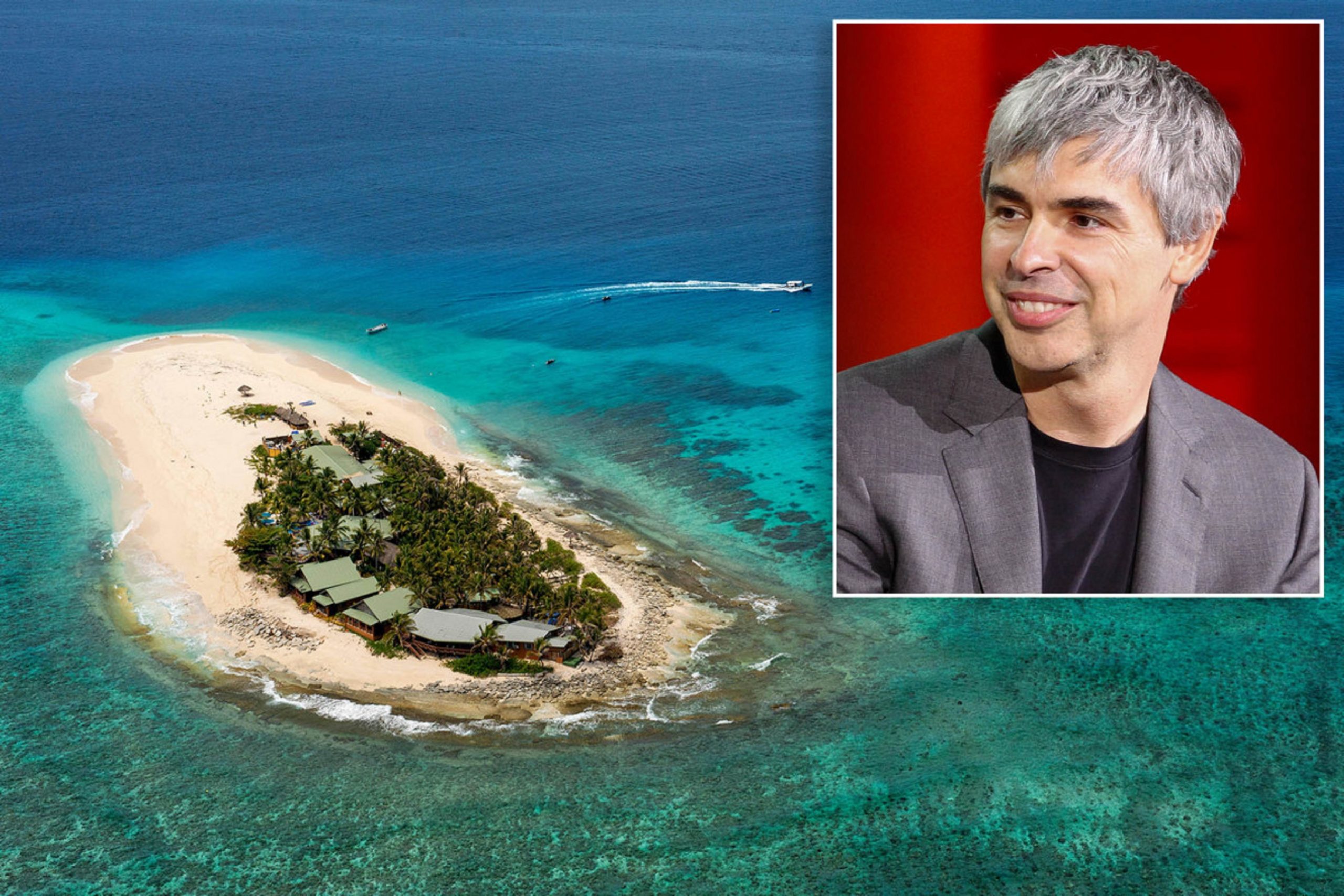 Privilegiul unei averi de sute de miliarde de dolari. Cofondatorul Google Larry Page a cumpărat insula pe care s-a ascuns de Covid-19 - Vimarsana News