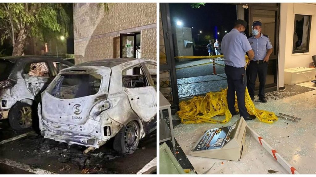 Proteste violente în Cipru. Sediul unui post TV care promova vaccinarea a fost distrus. VIDEO