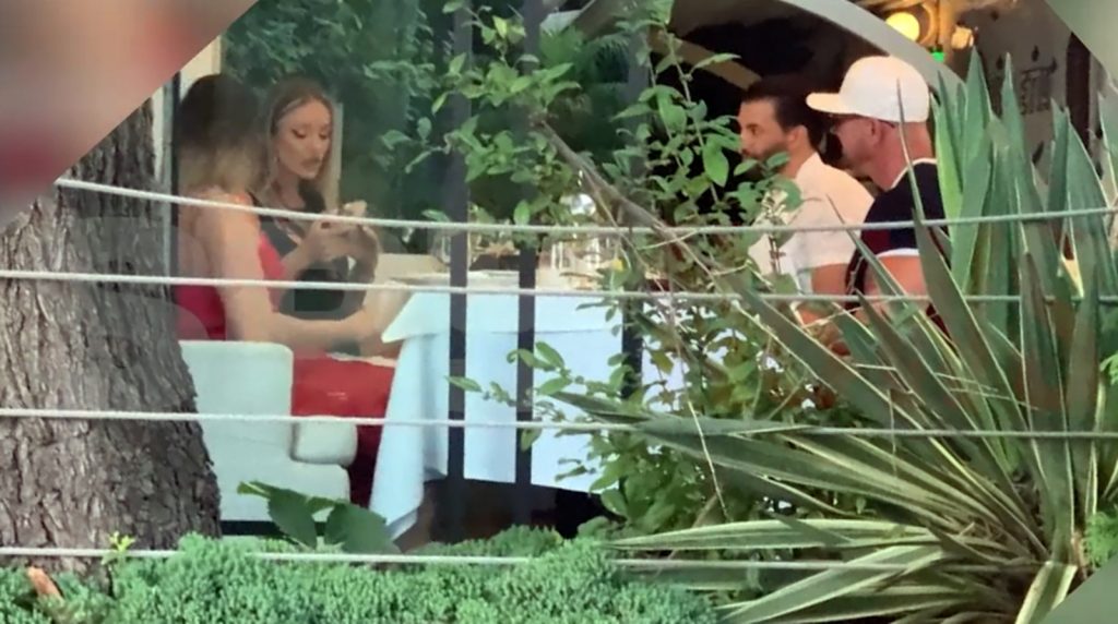 Bianca Drăgușanu, la masă cu o nouă achiziție? Întâlnire de taină la o terasă de lux din nordul Bucureștiului