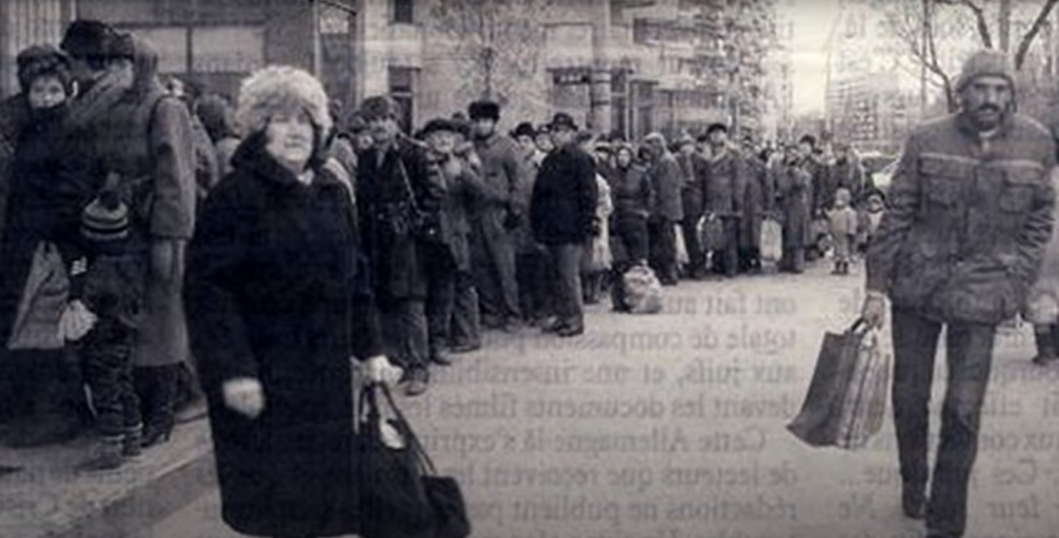 „Hai, repede, că s-a băgat”. Cum arătau cozile și lipsurile din România anilor 1980 în documentele Securități