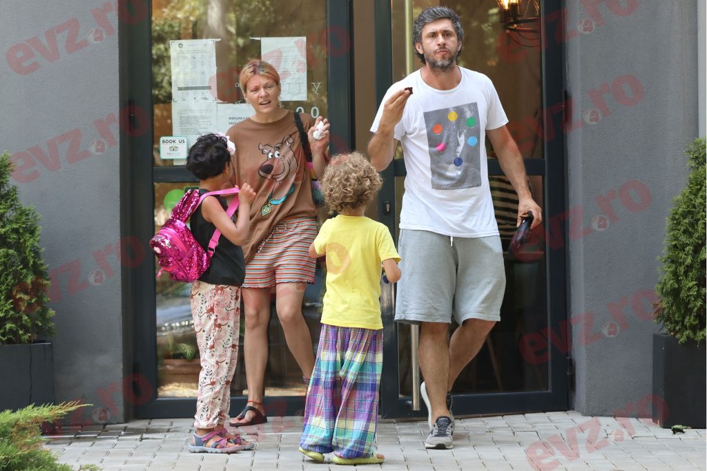 VIDEO/ Dragoș Bucur și Dana Nălbaru și-au scos copiii la restaurant. Cât de mari au crescut India și Kadri