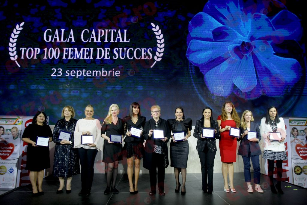 Revista Capital lansează ediția 2021 a ”Top 100 femei de succes din România”. Află care sunt laureatele acestui an