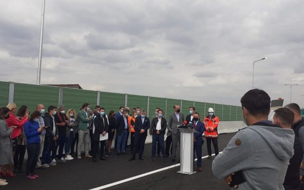 Florin Cîțu a tăiat panglica. Proiectul de 33 milioane lei la pasajul Mogoșoaia a fost inaugurat