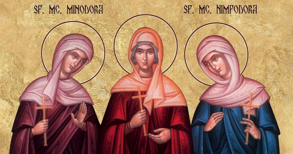 Calendarul Ortodox, 10 septembrie. Sfânta Muceniță Minodora, făcătoarea de minuni