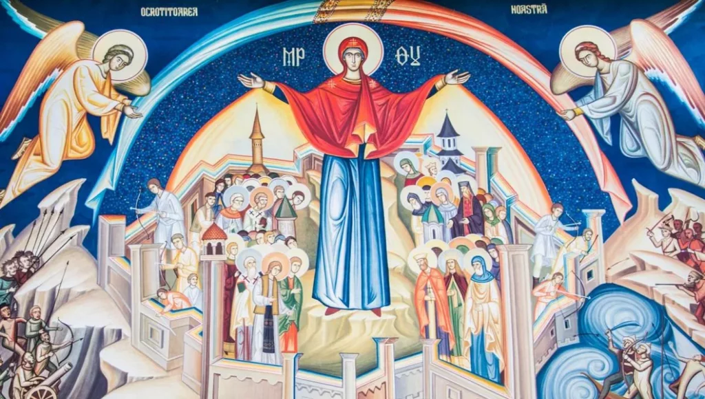 Calendar creștin ortodox, 1 octombrie 2021. Acoperământul Maicii Domnului, o sărbătoare închinată Fecioarei Maria