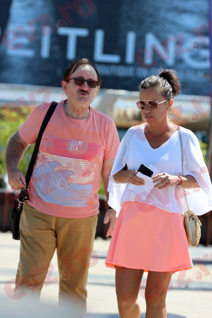 VIDEO/ Întâlnire plină de râsete între Cornel Palade și o tânără. Pare că îi merge din ce în ce mai bine după despărțirea de Romică Țociu