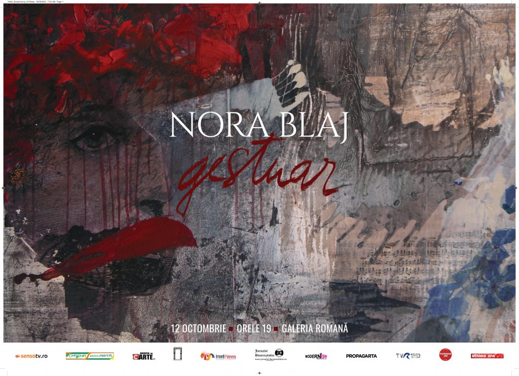 Arta între poezie și pictură: Vernisajul expoziției de pictură ”gestuar” de Nora BLAJ