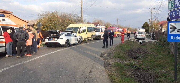 Accident cumplit pe Valea Prahovei! 17 elevi au fost implicați! Planul Roșu a fost activat