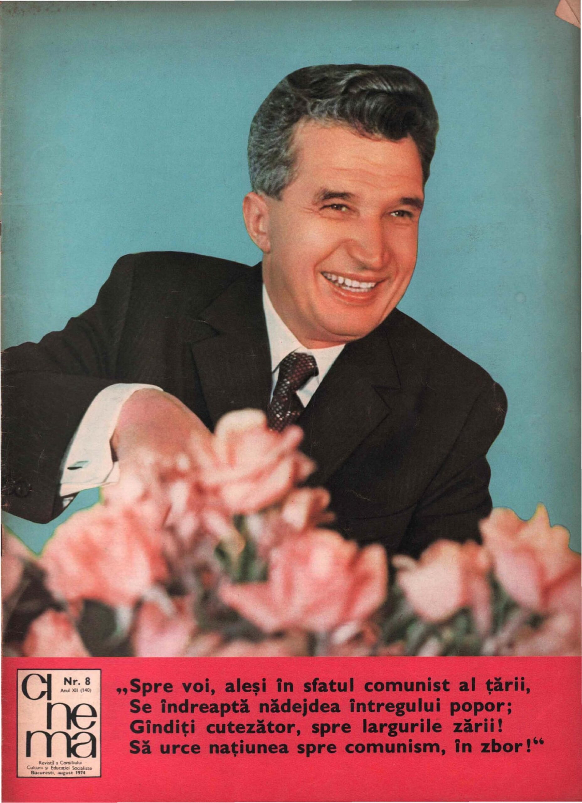 Nicolae Ceaușescu, propagandă în loc de mâncare