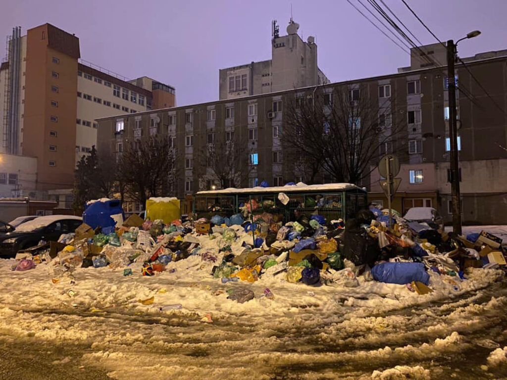 Baia Mare intră în stare de alertă înainte de finalul anului? Gunoaiele neridicate de două săptămâni au creat haos