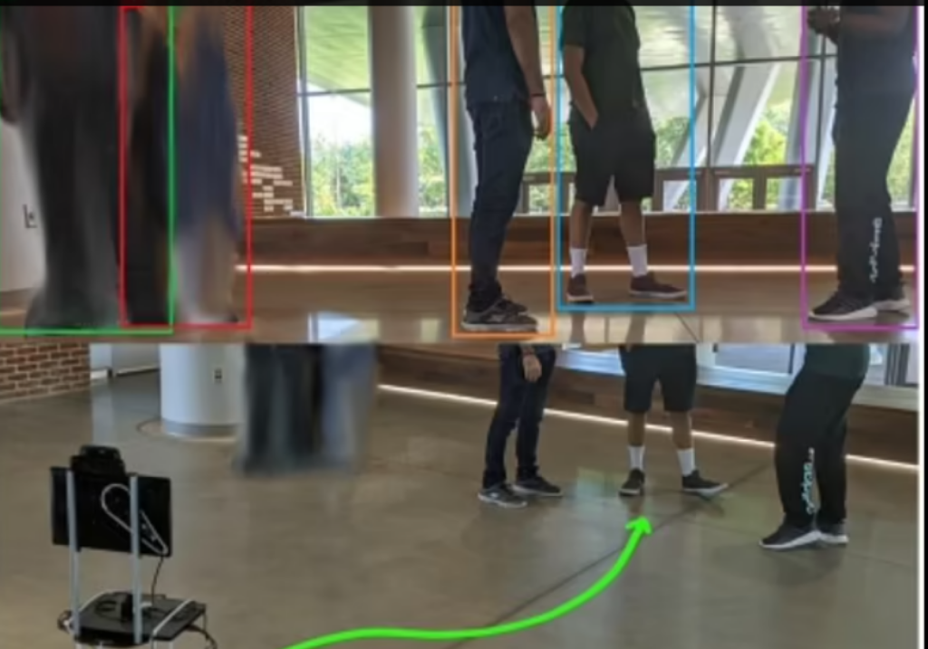 O nouă armă împotriva COVID. Robotul care te avertizează să păstrezi distanța socială