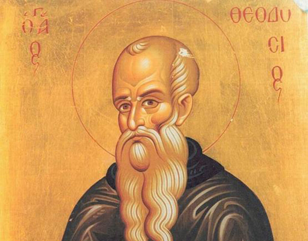 Calendar Creștin Ortodox, 11 ianuarie. Sfântul Cuvios Teodosie cel Mare, începătorul vieții de obște și dascălul pustiului