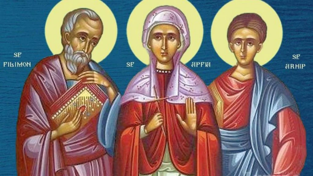 Calendar ortodox, 19 februarie. Sfinții Apostoli Arhip, Filimon și soția sa, Apfia