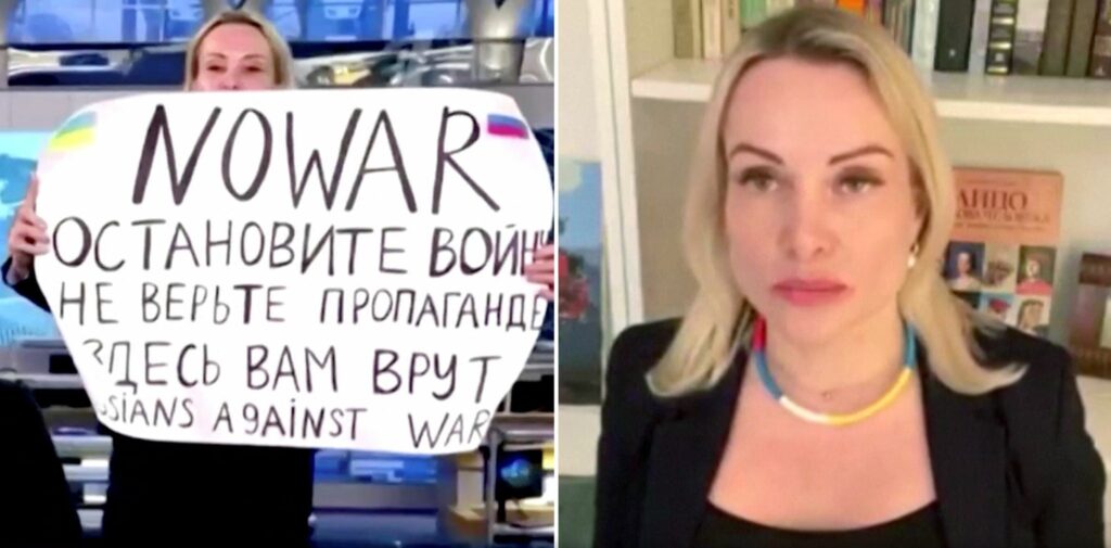 Ce se întâmplă cu Marina Ovsyannikova. Răsturnare de situație în cazul jurnalistei din Rusia care a protestat în direct