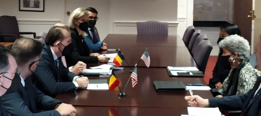 Sancțiuni mai dure pentru Moscova. Mesajul lui Florin Cîțu direct de la Washington: Trebuie oprită finanțarea Rusiei în toate domeniile