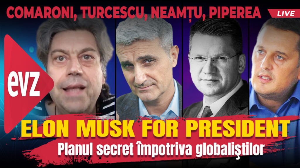 Elon Musk, planul pentru preşedinţia SUA. EVZ play cu Robert Turcescu