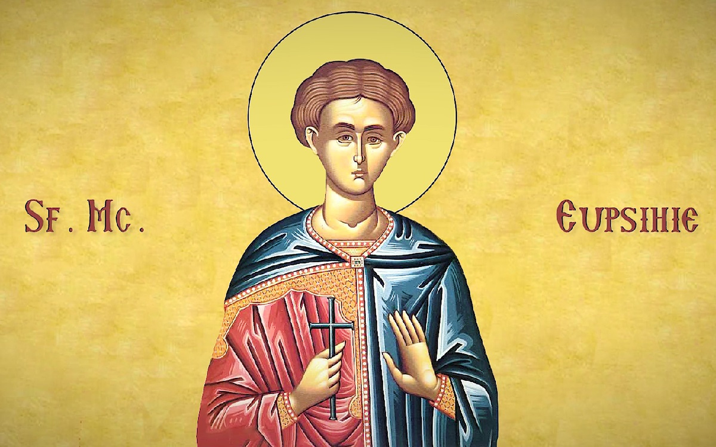 Calendar Ortodox, 9 aprilie. Sfântul Mucenic Eupsihie din Cezareea Capadociei